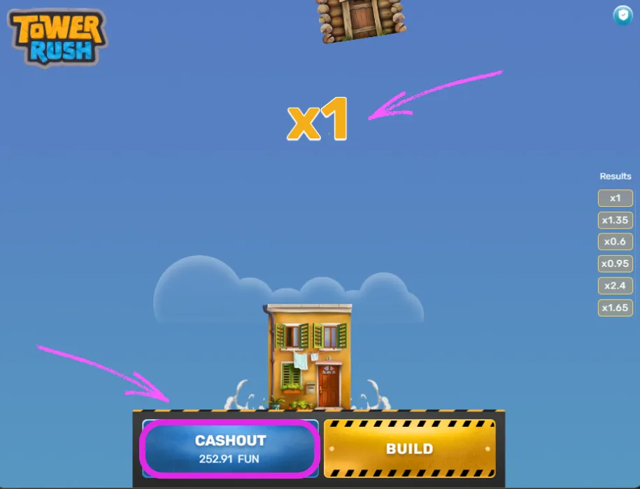 Nutze „Cashout“